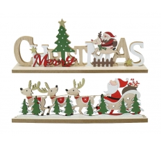 Table Sign Santa/Sleigh