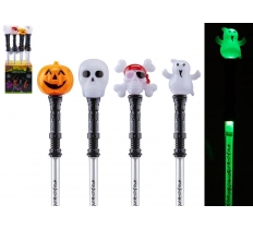 Halloween Light Up Wand 78cm 4 Assorted