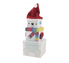 Plush Gift Box Set 3 Piece- Polar Bear