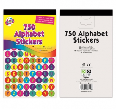 Tallon Learning Number & Alphabet Stickers