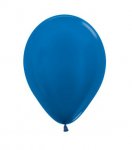 Metallic Solid Blue 540 Latex Balloons 12"/30cm