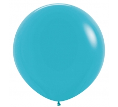 Fashion Solid Caribbean Blue 36" Latex Balloons 2 Pack
