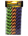 Halloween Paper Straws 50 Pack