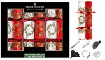 Christmas Crackers 13.5" x 6 Deluxe Wreath And Holly