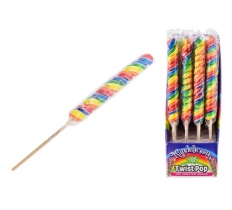 Twist Pop Rock Lolly 80g X 24