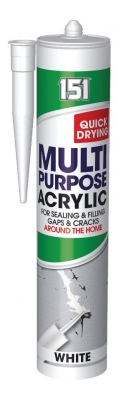 Multi Purpose Acrylic White Sealant 310ml Cartridge