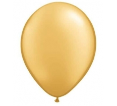 12" Premium Pearlized Balloons 8 Pack Gold Champagne