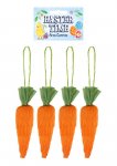 Easter Carrots with Green Paper Rope (6.5cm x 2cm)