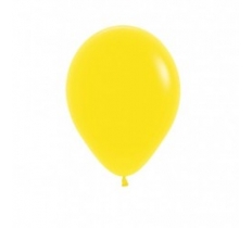 Sempertex 5" Fashion Yellow Latex Balloons 50 Pack