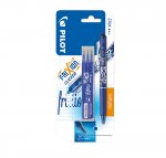 Pilot Frixion Erasable 0.7mm Blue Rollerball Pen & 3 Refills