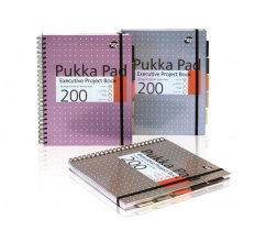 Pukka A4 Metallic Exec Project Book