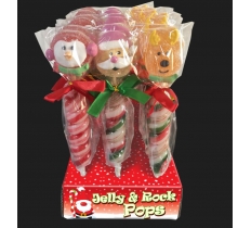 Jingle Rock Pops 60g x 12