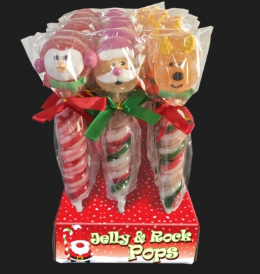 Jingle Rock Pops 60g x 12