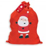 Christmas Basic Santa Sack 50cm x 60cm