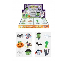 Mini Halloween 4cm Tattoos X 96 ( 9p Each )