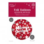 Christmas 18" Merry Xmas Foil Balloon