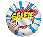Round 18" Selfie Balloon- Single Pack