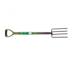 Garden Carbon Steel Digging Fork With Soft Grip Handle