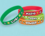 Super Mario Rubber Bracelets