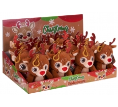 Plush Reindeer Bag Clips