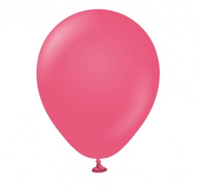 Kalisan 5" Standard Fuchsia Latex Balloons 100 Pack