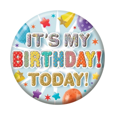 Badges 5.5cm - Happy Birthday Open Juv