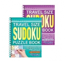 Travel Size Sudoku 1 & 2, Spiral Bound