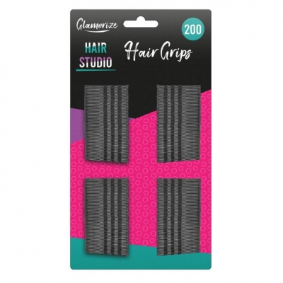 Secure Hold Hair Grips 200 Pack