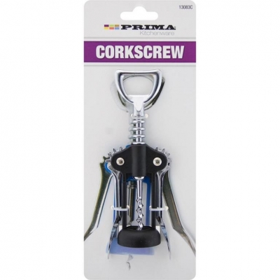 Chrome Plated Cockscrew / Wine Opener