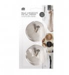 Metal Self-Adhesive Hooks 2 Pack