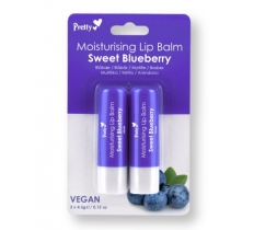 Pretty Moisturising Lip Balm Sweet Blueberry