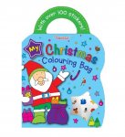 CHRITSMAS COLOURING AND STICKER BAG BOOK