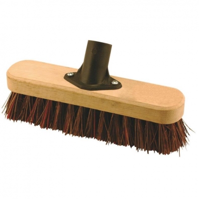 Elliotts Wooden Deck Scrubbing Broom Head 22cm