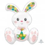 Multi: Sitting Easter Bunny Balloon