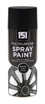 Black Matt Spray Paint 400ml