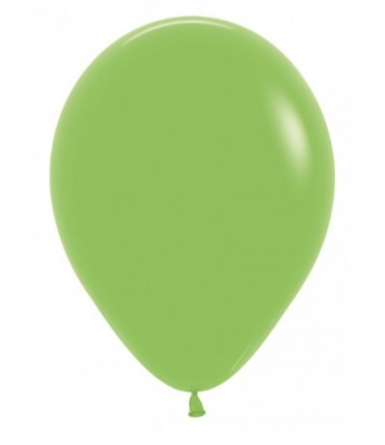 Sempertex 12" Fashion Lime Green Latex Balloons 12 Pack