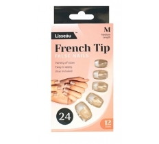 French Nails Set and Glue 24pk (830868)