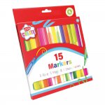 Kids Create Activity 15 Col Pens ( Fibre Magic Brush )