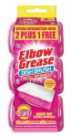 Elbow Grease Pink Dish Brush Refill 3pack