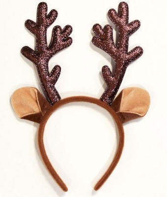 Brown Christmas Antlers