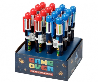 Game Over Multi Colour Pen 6 Colours