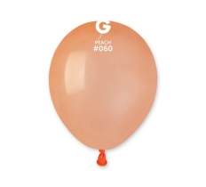 Gemar 5" Pack 50 Latex Balloons Peach #060