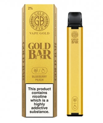 Gold Bar 600 Vape Blueberry Peach