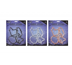 Halloween Plastic Cookie Cutters 4 Pack