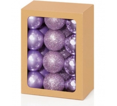 Lilac Multi Finish Balls 30mm ( 24 Pack )