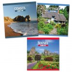 2025 Sqaure Calendar Coasts, Cottages & Scenes