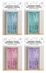 Pastel Fringe Backdrop Curtain