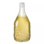 Qualatex 39" Bottle Golden Bubbly Wine Bottle