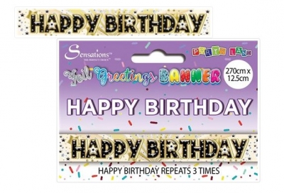 Banners - Happy Birthday Open