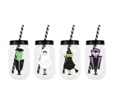 Halloween Cup & Straw 500ml